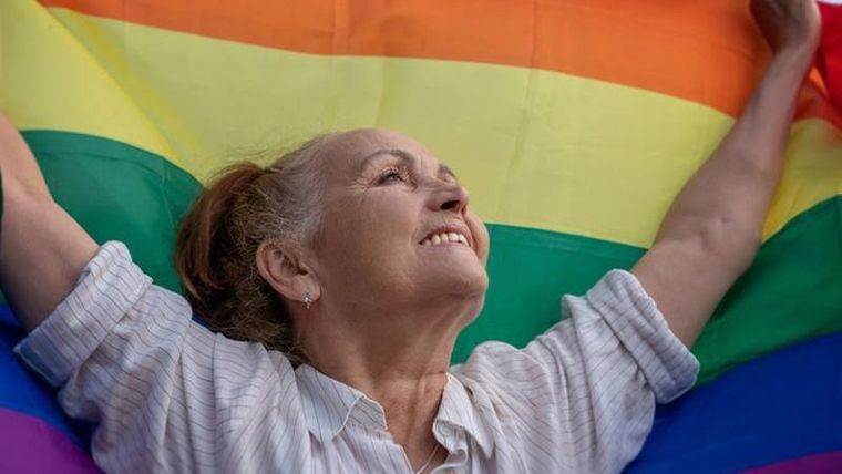 Día del Orgullo y personas mayores.