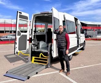 Vehículo para personas de movilidad reducida (PMR) de Alquiber.