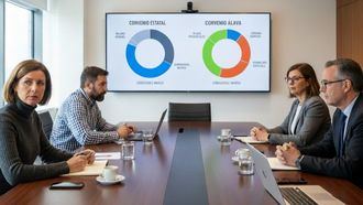 UGT y CCOO defienden la vigencia del marco estatal como garantía de igualdad, pero apuestan por la negociación regional para adaptar salarios