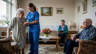 Una residencia pequeña o familiar.