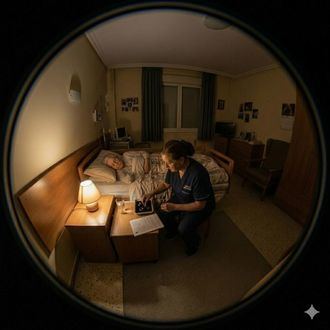 Cámara en la habitación de final de vida