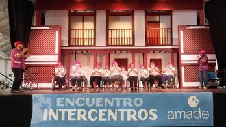 El XIII Encuentro Intercentros de AMADE vuelve a inundar Madrid de risas, baile, cante, teatro y diversión
