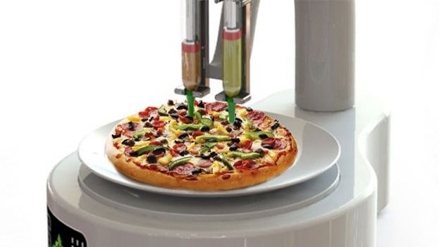 Comida para residencias con impresoras 3D.
