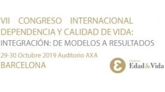 Barcelona acogerá en octubre el VII Congreso Internacional de Dependencia y Calidad de Vida