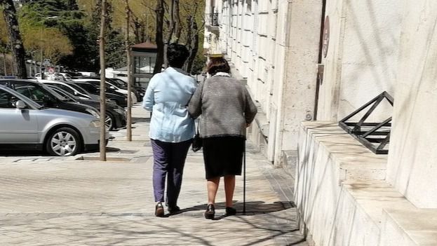 Cuidadora.