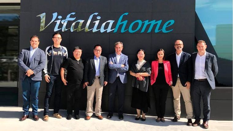 Una delegación china se ha visitado Zaragoza para conocer el modelo de gestión y de calidad del Grupo Vitalia Home.