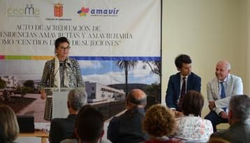 Los centros de Amavir en Lanzarote están acreditados definitivamente como libres de sujeciones.