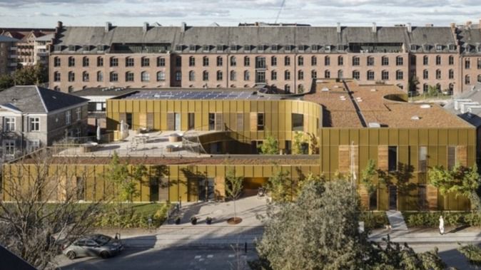 Una residencia para residentes terminales (Hospice) en Copenhague, Dinamarca.