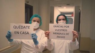 Residentes y profesionales del Grupo Albertia lanzan mensajes de tranquilidad para sus familias