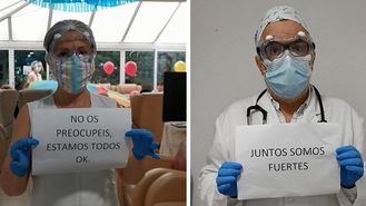 Geriatric Palafolls agradece el esfuerzo del personal y la ayuda de las familias