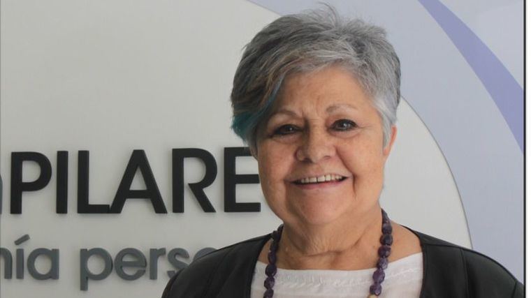 La presidenta de la Fundación Pilares, Pilar Rodríguez.