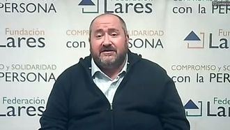 El presidente de Lares, Juan Vela.