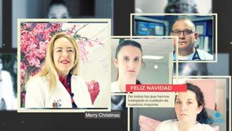 AMADE felicita la Navidad con un vídeo en el que reconoce el trabajo de todos los profesionales de las residencias.