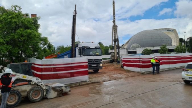 Obras de la residencia Emera Legazpi.