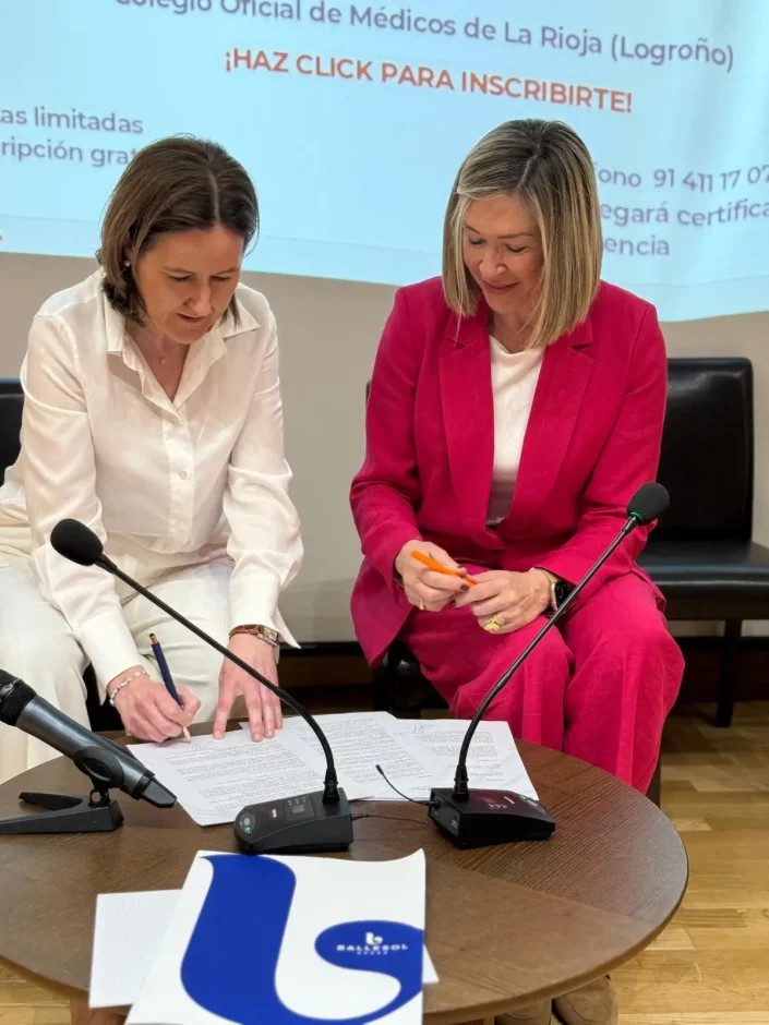 Ballesol y TSYS formalizan un acuerdo para ofrecer cuidados integrales a personas mayores en Logroño.