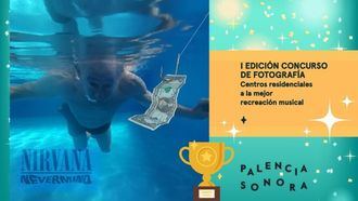 Tercera Actividad gana el concurso fotográfico de Palencia Sonora recreando la portada Nevermind de Nirvana.
