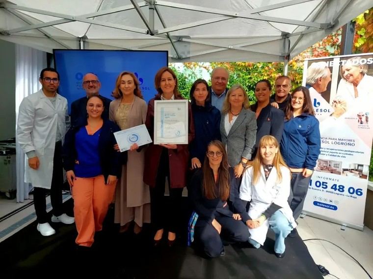 Ballesol Logroño, pionera en salud articular para residencias de ancianos en La Rioja