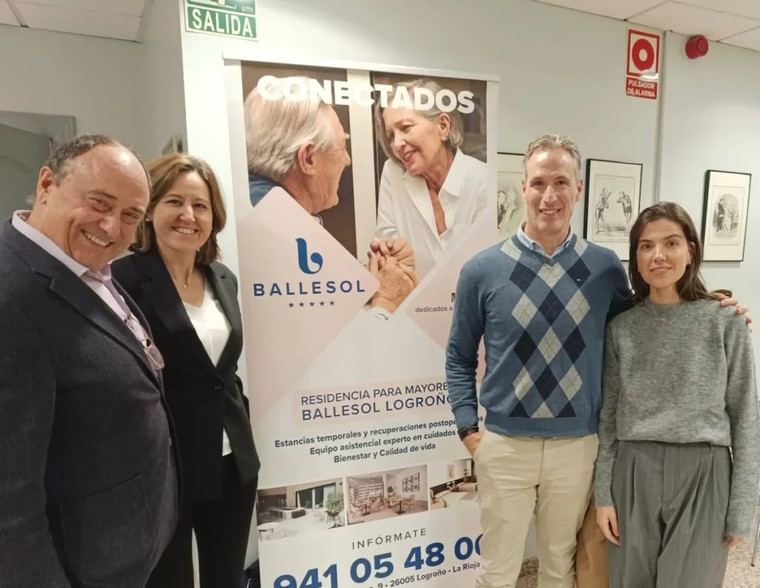 Ballesol participa en jornada 'Rompiendo el silencio de los cuidados del mayor' en La Rioja