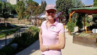 Karin Palmlöf, pionera en la instalación de jardines terapéuticos en España.