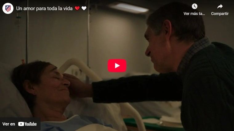 Spot del Atlético de Madrid grabado en una residencia del Grupo Albertia.