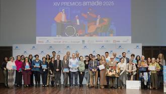 La XIV edición de los Premios AMADE pone en valor el cuidado como responsabilidad comunitaria y acto de compromiso