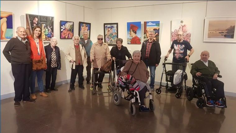 Amavir participa en la exposición Arte Mayor de Cultura Inquieta.