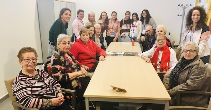Amavir Tejina participa en un programa intergeneracional en Tenerife promovido por la Universidad de La Laguna