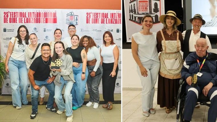 Amavir Tías se alza con el premio del público en la XVII Muestra de Cortometrajes Mayores sin Reparo de Lanzarote.