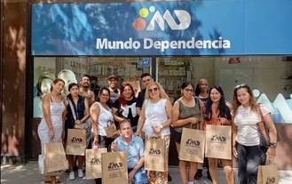 Estudiantes de Atención Sociosanitaria de ASISPA exploran Mundo Dependencia