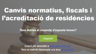 Aula Virtual: Cambios normativos, fiscales y la acreditación de residencias en Cataluña