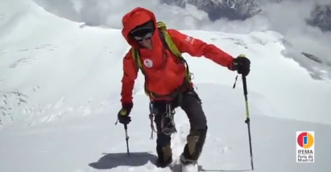 Visto en la red. Carlos Soria, a 6.450 metros de altitud en Nepal con 79 años