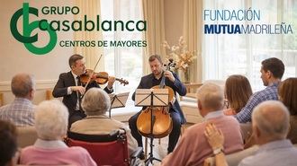 La emoción de la música vuelve a Grupo Casablanca de la mano de la Fundación Mutua Madrileña y la Escuela Superior de Música Reina Sofía