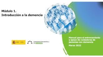 Sanidad y CEAFA elaboran ‘El Manual para el entrenamiento y apoyo de cuidadores de personas con demencia’