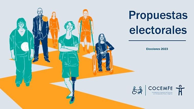 COCEMFE propone 35 medidas a los partidos políticos para la inclusión de las personas con discapacidad.