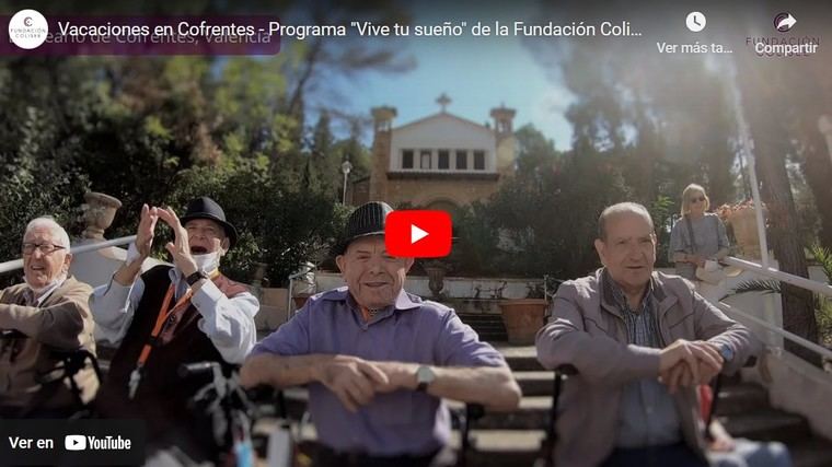 Fundación Colisée cumple el sueño de 23 mayores de la residencia de El Puig