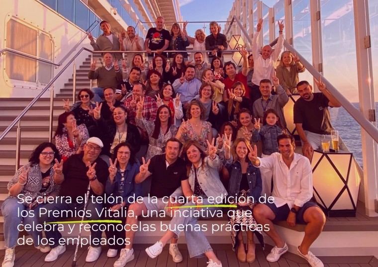 Finalizan los Premios Vitalia con el crucero por el Meditarráneo.