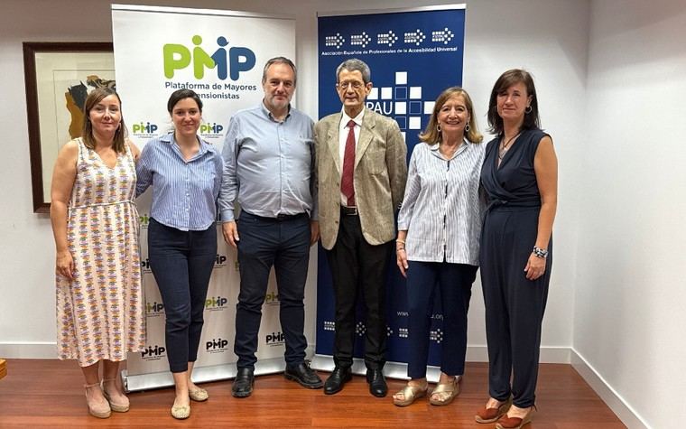 PMP y ASEPAU se unen para mejorar la accesibilidad de las personas mayores y con discapacidad