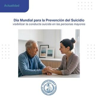 La conducta suicida en las personas mayores sigue siendo difícil de detectar: la SEGG pide prestar atención a las señales