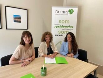 DomusVi y los médicos de Gerona trabajarán para mejorar la atención a la dependencia