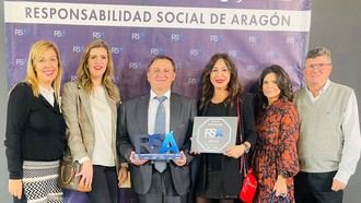 DomusVi galardonada con el Premio Responsabilidad Social de Aragón