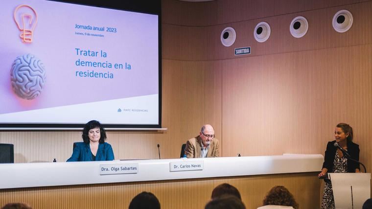 FIATC Residencias celebra su sexto Acto Anual bajo la temática 'Tratar la demencia en la residencia'.