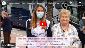 Una veintena de residentes de Colisée Campolivar cumplen su deseo de visitar el BIOPARC Valencia