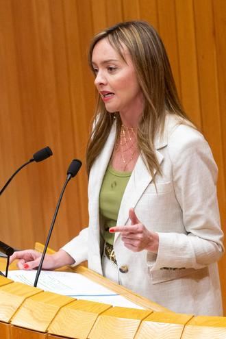 La conselleira gallega de Política Social e Igualdade, Fabiola García.