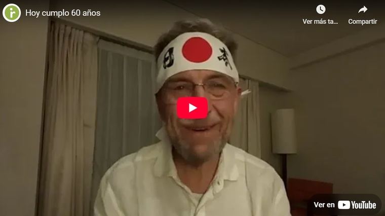 El fundador de Inforesidencias, Josep de Martí, cumple 60 años en Japón.