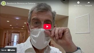 Josep de Martí en la Residencia Biomosu en Saitama.