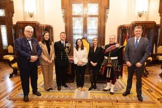 María Isabel Otero, directora de DomusVi La Ciudad , galardonada con la Medalla de Oro por su labor en memoria histórica