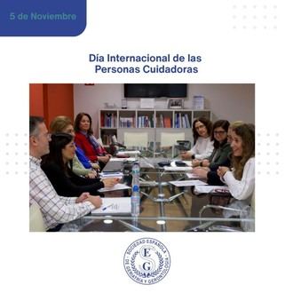 La SEGG recuerda que la mayoría de cuidadores son mujeres de 41 a 60 años con una dedicación media de 12 horas diarias