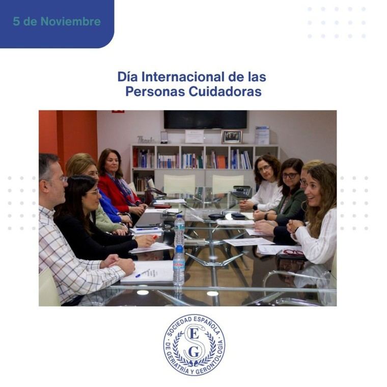 La SEGG recuerda que la mayoría de cuidadores son mujeres de 41 a 60 años con una dedicación media de 12 horas diarias