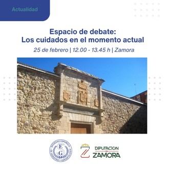 SEGG y Diputación de Zamora lanzan curso gratuito para cuidadores y espacio de debate sobre cuidados