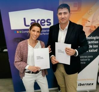 Acuerdo entre Lares e Ibernex para la digitalización de centros asociados.